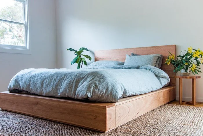 Cama Cumana en Madera natural - Dormitorio, Uruguay | Tree House Deco, vista 5