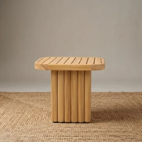 Athena Mesa Centro (ref. Milford) en Madera natural - Muebles para el exterior, Uruguay | Aihaus