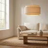 Colgante Aura Triple Lino - Lámparas colgantes, Uruguay | La Perla, vista 3 de 4