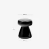 Mesa auxiliar Manya de cerámica negro Ø 38 cm en Negro - Mesas de arrimo, Uruguay | Kavehome, vista 6 de 6