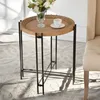MESA AUXILIAR 54x54x61CM en Madera natural - Mesas de arrimo, Uruguay | Koz, vista 2 de 4