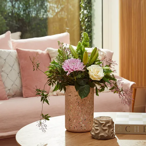 Florero FAJEN Rosa en Rosa - Decoración, Uruguay | Viasono