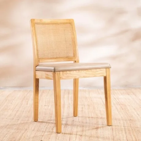 Silla De Comedor Luka Teca - Sillas, Uruguay | Aihaus