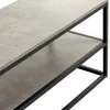 Mueble TV DOKKEDAL 1 estante hormigón/negro en Negro - Muebles para TV, Uruguay | JYSK, vista 3 de 4