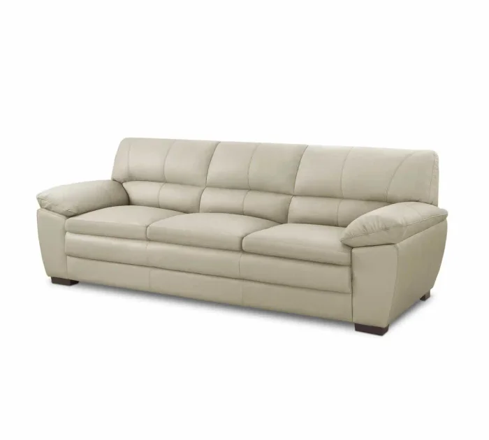 Sillón %100 Cuero - 3 Cuerpos - Premium - Arena en Beige - Sillones y sofás, Uruguay | Nario Hogar, vista 2