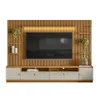 Modular para Tv Ouro Rack + Panel 2 Laterales - Línea Haus - Muebles para TV, Uruguay | Ecowood, vista 2 de 5