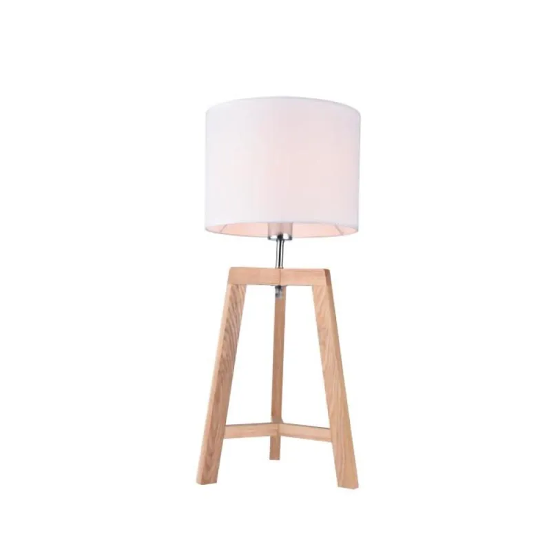 Luminaria De Mesa Odin II en Madera natural - Lámparas de mesa, Uruguay | Serlux