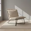 Butaca Metal-y-tela Natural-beige Aruba Beige en Beige - Sillones y sofás, Uruguay | Divino, vista 1 de 4