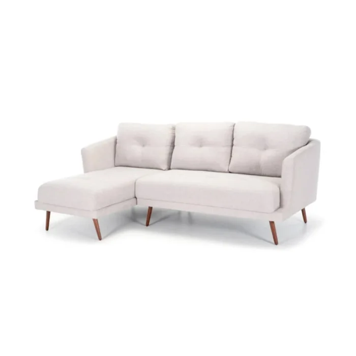 Sillón Con Chaise - Trinidad - 3 Cuerpos - Derecho - Beige en Beige - Sillones y sofás, Uruguay | Ecowood, vista 3