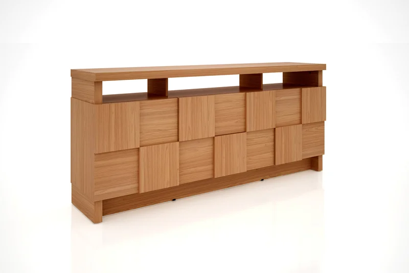 Aparador Barcelona 176cm con 2 Puertas y 2 Cajones 100% MDF en Blanco - Aparadores y recibidores, Uruguay | Balton, vista 8