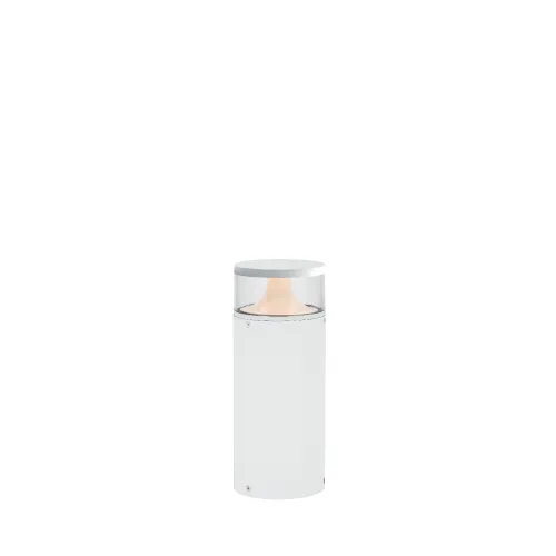 Luminaria Bolardo Exterior 9W Kane 30cm Blanco en Blanco - Lámparas de pie, Uruguay | Unilux