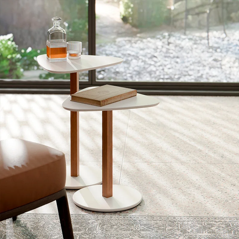 Conjunto de Mesas Lateral Paris Irregular - Linea Ares en Madera natural - Mesas de living, Uruguay | Balton, vista 10