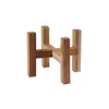 SOPORTE MADERA PARA MACETA 11.5X11.5X10.5CM en Madera natural - Macetas, Uruguay | Koz, vista 1 de 2