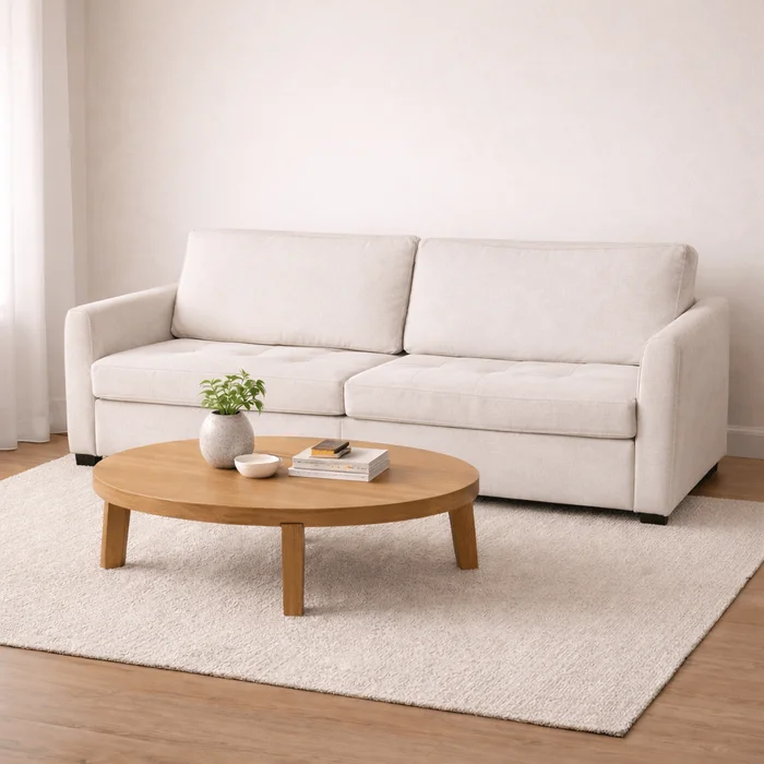 SOFÁ CAMA FLORIDA en Blanco - Sillones y sofás, Uruguay | Forum Design, vista 2
