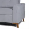 Sofá Katrina - Tela Microfibra - 3 cuerpos - 10286 (Gris) en Gris - Sillones y sofás, Uruguay | NYR, vista 5 de 6