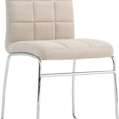 Silla de comedor HAMMEL beige/cromo - Sillas, Uruguay | JYSK