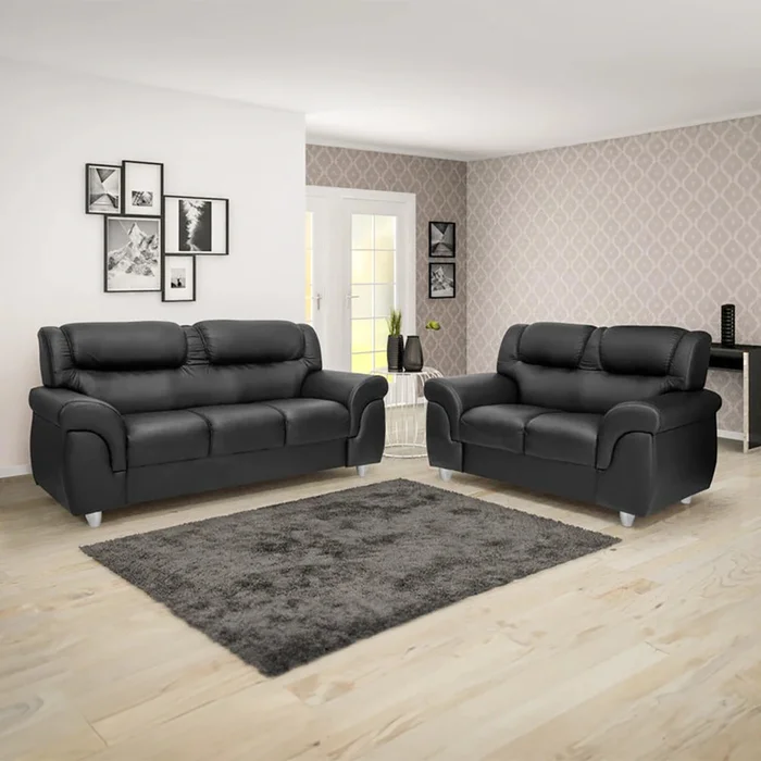 Sillón Monsay - 3 cuerpos - Negro - Sillones y sofás, Uruguay | Ecowood, vista 3