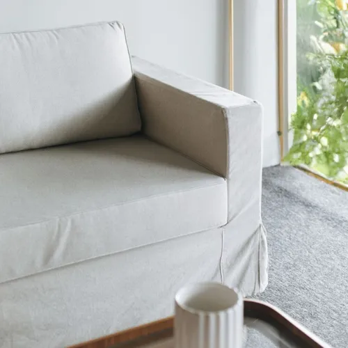 Sofá Franca - 2 Cuerpos en Beige - Sillones y sofás, Uruguay | Fabrica Italiana