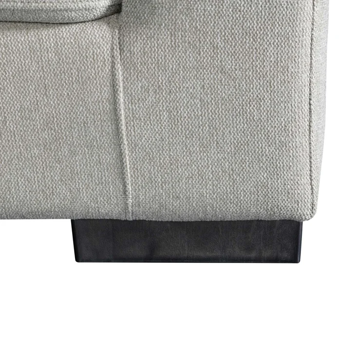 Sofá C/chaise Más De 4 Cuerpos Tela Natural-beige Monaco Natural en Madera natural - Sillones y sofás, Uruguay | Divino, vista 6