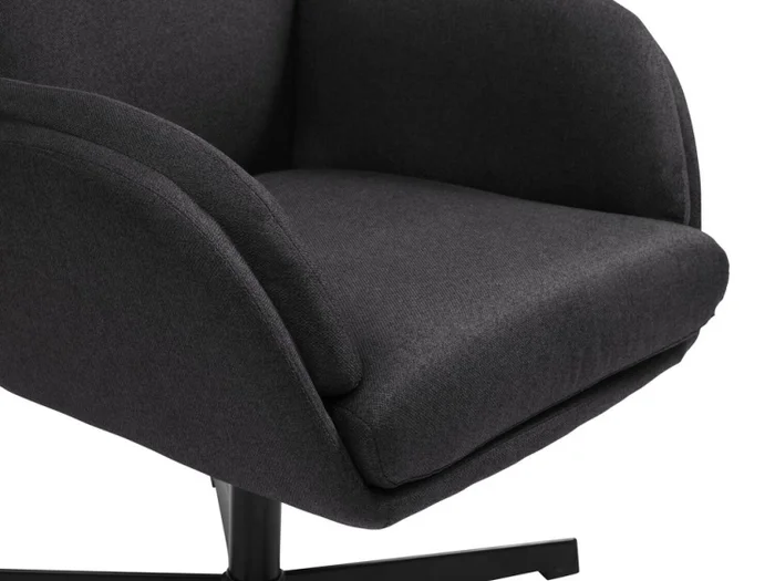 Sillón/apoya pies TANKEDAL 1 cuerpo gris osc en Gris - Butacas, banquetas y puffs, Uruguay | JYSK, vista 3