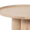 Mesa Ratona Mdf-y-madera Natural-beige Cylinder Natural en Madera natural - Mesas de living, Uruguay | Divino, vista 3 de 9