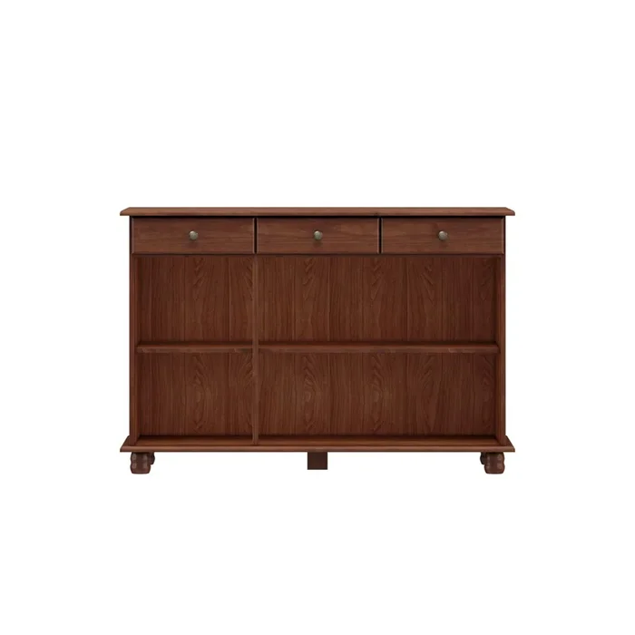 BARGUE?O RUBI 3 PUERTAS 3 CAJONES CAFE 8927 WN - Muebles para TV, Uruguay | Rosas Hermanos, vista 2