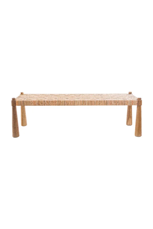 BANCO TEAK 150x45x45CM en Madera natural - Butacas, banquetas y puffs, Uruguay | Vinibel, vista 2
