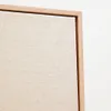 Cuadro abstracto Salin con raya horizontal de lino 80 x 100 cm en Beige - Decoración de pared, Uruguay | Kavehome, vista 4 de 5