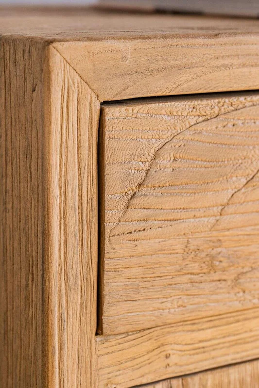 MESA DE LUZ TEMPLO - ANGOSTA en Madera natural - Mesas de luz, Uruguay | La Iberica, vista 3