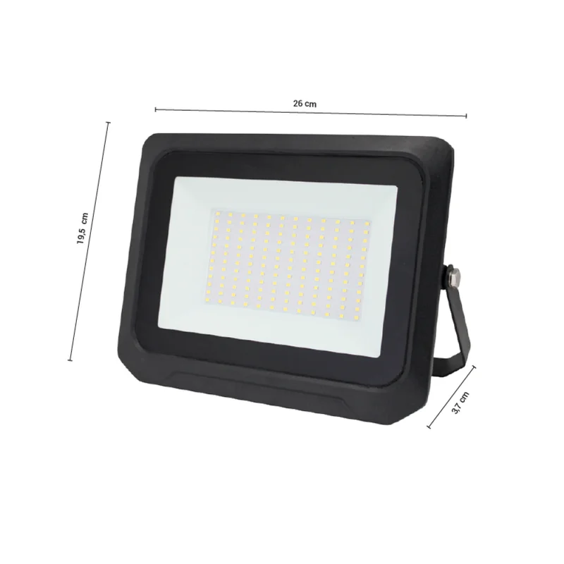 Proyector LED Sky Blue 100W Luz Cálida ECO en Negro - Lámparas colgantes, Uruguay | Serlux, vista 5