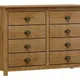FINESTRA-COMODA TOPAZIO 8 CAJONES 9102-N