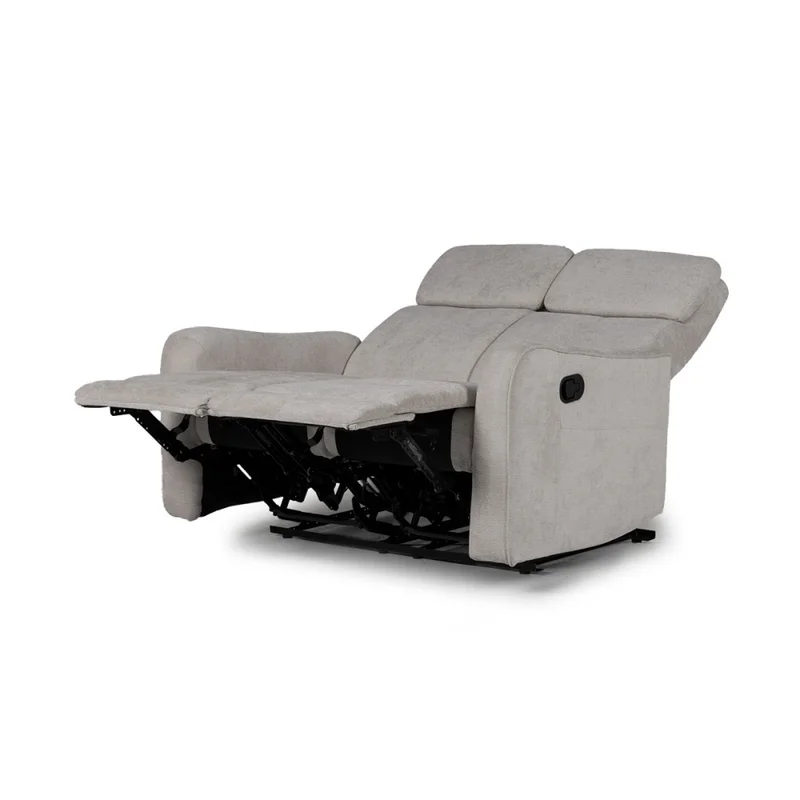 Sofá Pacific (Reclinable) - 2 cuerpos - Tela Microfibra - XHR-15 (Greige) en Beige - Sillones y sofás, Uruguay | Nyr, vista 6