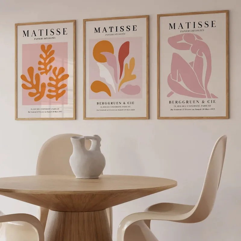 Matisse - Rosados en Multicolor - Láminas, Uruguay | La Cuadrería