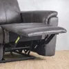 Sillón Reclinable Thomas 2 Cuerpos - Gris en Gris - Sillones y sofás, Uruguay | Aihaus, vista 3 de 4