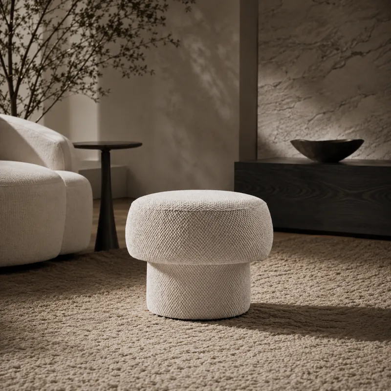 Puff Toad en Beige - Butacas, banquetas y puffs, Uruguay | Casa Brava