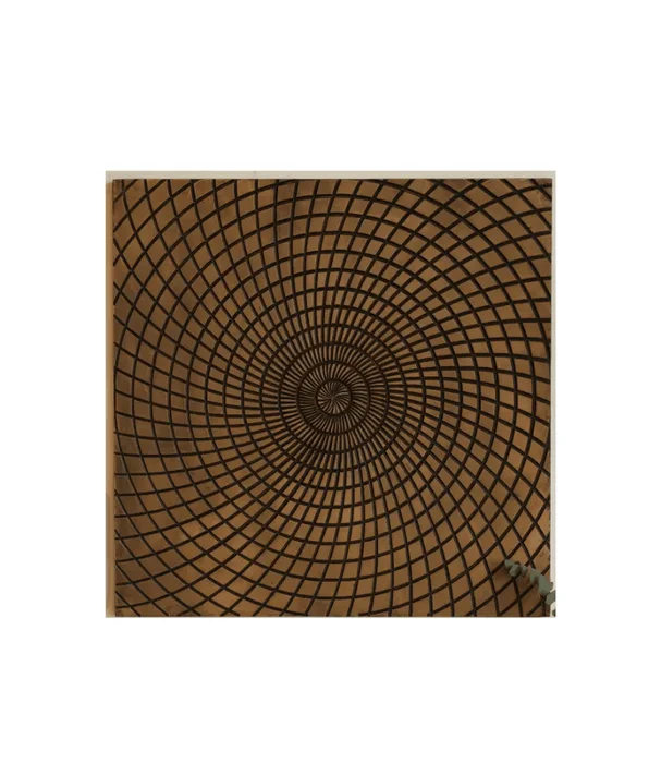 ARTE TRIBAL ESPIRAL WALNUT NATURAL en Madera natural - Espejos, Uruguay | Masinfinito Casa