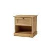Mesa de Luz 1 Cajón - Línea Valenciana - Natural en Madera natural - Mesas de luz, Uruguay | Rústico Hogar, vista 1 de 4
