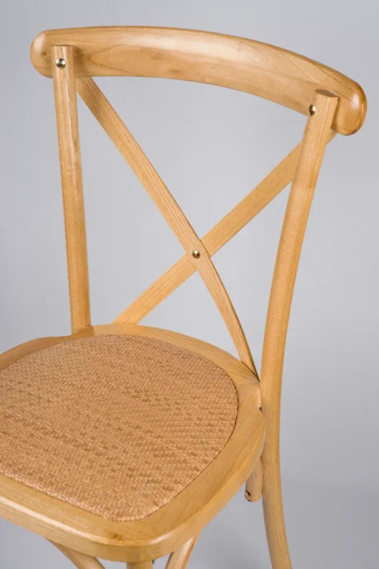 Silla Cross Clara en Madera natural - Sillas, Uruguay | Victoriana, vista 4