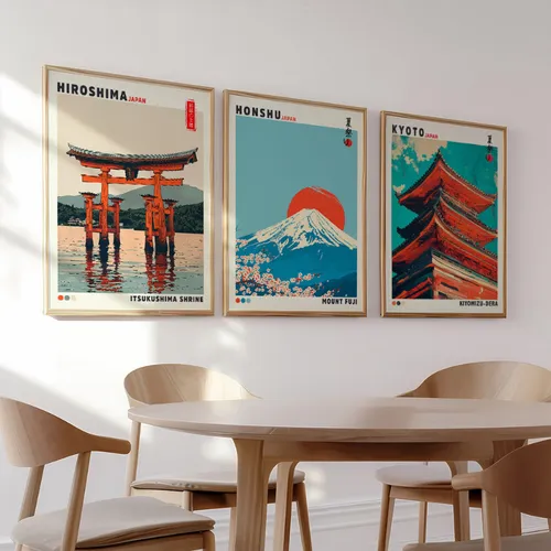 Japón en Multicolor - Láminas, Uruguay | La Cuadrería