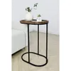MESA AUXILIAR 45.5X30X60CM MADERA Y METAL en Multicolor - Mesas de comedor, Uruguay | Decohogar, vista 2 de 3