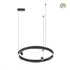 Colgante Led circular anillo suspendido y spots 40W Dimerizable en Negro - Lámparas colgantes, Uruguay | Iluminica, vista 2 de 6