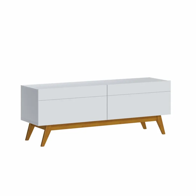 Rack para TV 1.4 - Línea Nevada - Blanco en Blanco - Muebles para TV, Uruguay | Ecowood