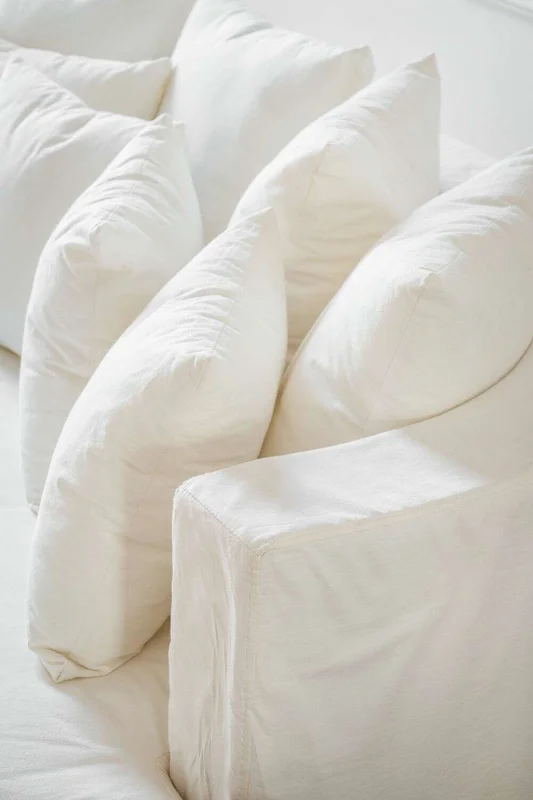 SILLON LUNA - OVAL - TUSSOR OFF WHITE en Blanco - Sillones y sofás, Uruguay | La Iberica, vista 9