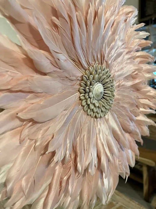 Decoración circulo plumas rosa en Rosa - Decoración, Uruguay | Balihai, vista 2