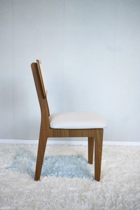 Silla de comedor Monica 100% MDF con RATAN en Madera natural - Sillas, Uruguay | Balton, vista 15