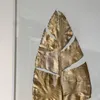 Cuadro hoja dorada y blanco en Dorado - Muebles, Uruguay | FMB, vista 2 de 2