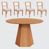Juego de comedor Milano - 4 Sillas Tapa Ratan 100% MDF - Mesas de comedor, Uruguay | Balton, vista 2 de 9