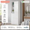 Multiuso Organizador Zapatera Lince 2 Puertas 7 Estantes con Nichos - Blanco en Blanco - Roperos y placares, Uruguay | Mulata, vista 1 de 9