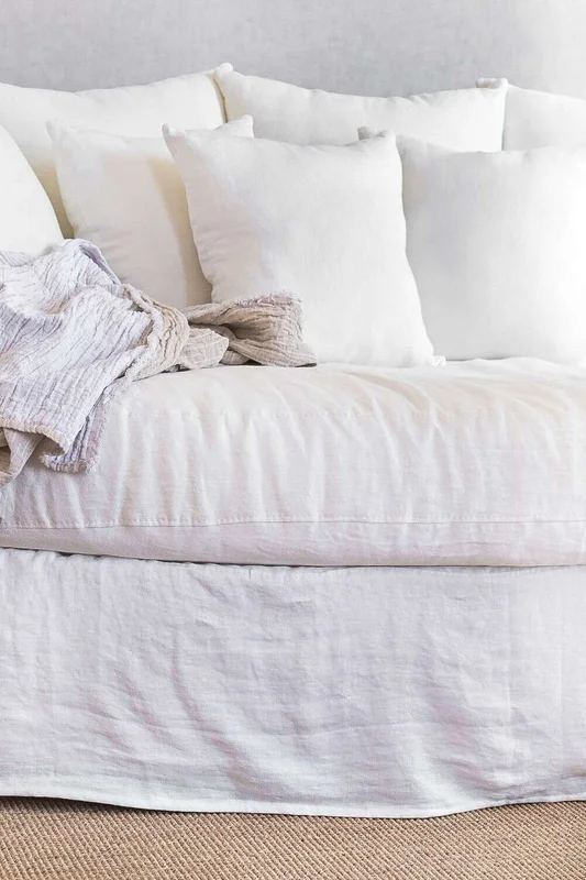 SILLON LUNA - OVAL - LINO BLANCO en Blanco - Sillones y sofás, Uruguay | La Iberica, vista 6