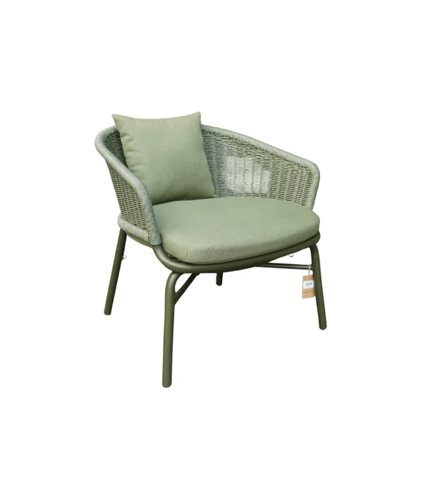 BUTACA IBIZA CON ALMOHADÓN en Verde - Muebles para el exterior, Uruguay | Más Infinito Casa